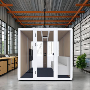 Hex Hipod Indoor Office <b>Pods</b> Home Office Meeting Booth Modern Acoustic Privacy Telephone Booth for Office Apartment Living Room - Product Image 1
