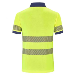 Polo de sécurité industrielle réfléchissant, vêtements de travail haute visibilité pour les ouvriers du bâtiment, vêtements de sécurité routière - Product Image 4
