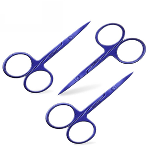 Ciseaux à manucure professionnels en acier inoxydable à pointe courbée pour retirer les peaux mortes et couper les ongles – Ciseaux de salon - Product Image 4