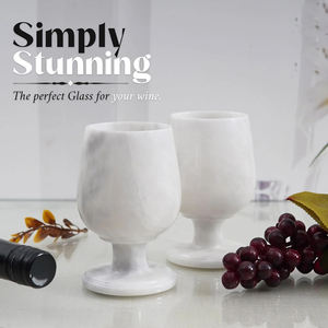 Jarrones Antiguos de Mármol Natural Personalizados con Piedra Natural de Ónix Blanco para Decoración de Cocina y Hogar - Product Image 5