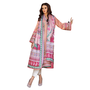 Traje Estampado al por Mayor para Mujer, Ropa Tradicional Pakistaní - Product Image 1