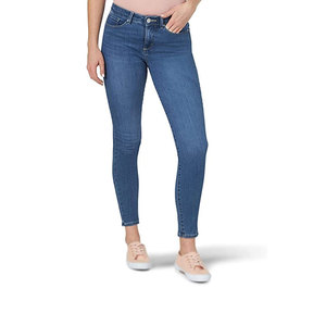 Elegant Slim Fit Women <b>Jeans</b> Pant 100% Cotton Made High Waist Stretchable <b>Soft</b> Fabric Casual Wear Women <b>Jeans</b> Pants - Product Image 1