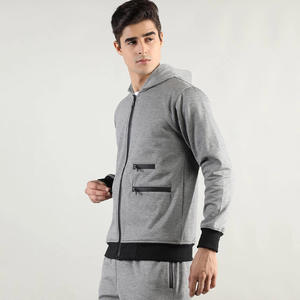 Sudadera con Capucha de Algodón de Alta Calidad para Hombre, con Cierre, Logotipo Personalizado OEM, Corte Regular, Informal, para Invierno - Product Image 5