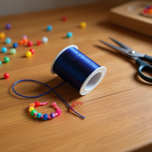 Filo Luminoso Blu 1,5mm x 50m per Braccialetti - Product Image 2