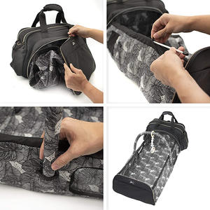 Nueva Bolsa de Maternidad con Cuna Plegable para Bebé, Mochila Pañalera Multifuncional, Cuna de Viaje Portátil 2 en 1 - Product Image 2