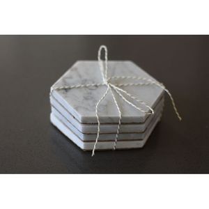 Posavasos de Mármol Natural Ecológicos, Duraderos y Lavables, Artículos Promocionales - Product Image 3