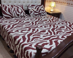 Sábanas 100% algodón con estampado de tamaño Queen, ropa de cama de verano, 3 piezas - Product Image 6