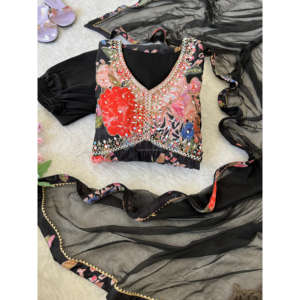 Presentando por New Special party wear Aliya cut Dresses Dupatta Pant - Product Image 1