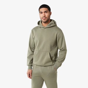 <b>Top</b> Selling Men's 100% Cotton 400 GSM Oversized Sweat Suit with for Puff Print Logo Two-Piece Heavyweight Tracksuit Set - Product Image 2
