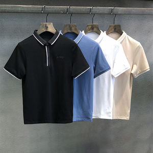 เสื้อเชิ้ตผ้าฝ้ายแท้ 100% คุณภาพพรีเมียม ขายส่ง รับทำโลโก้ แขนสั้น แห้งเร็ว ระบายอากาศได้ดี สำหรับผู้ชาย - Product Image 5