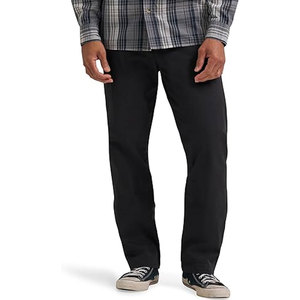 Pantalones Chinos de Corte Recto para Hombre, Cómodos, de Mezcla de Algodón, Casuales, para Oficina, Trabajo, Slim Fit, Premium, para Uso Diario - Product Image 4