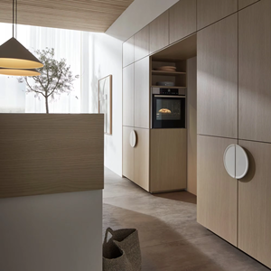 Meubles en bois de luxe sur mesure JY Project Vietnam, design moderne pour le marché européen, armoires de cuisine RTA, organisateur d'armoires modulaires - Product Image 5