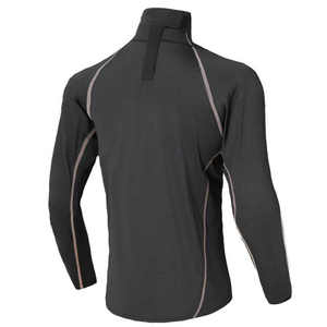 BETHERIVAL Hiver Personnalisé Vente en gros Qualité supérieure Maillot de compression à manches longues pour hockey sur glace avec protection de cou et résistance aux coupures sur le devant - Product Image 3