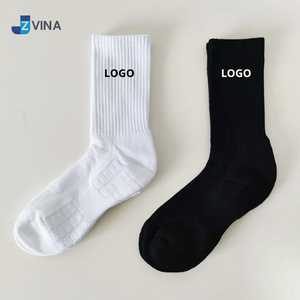 Custom LOGO Crew Cushioned Terry <b>Socks</b> Cotton Wicking Sports <b>Socks</b> Athletic Gym <b>Sock</b> Men Women ODM Vietnam Factory - Product Image 2