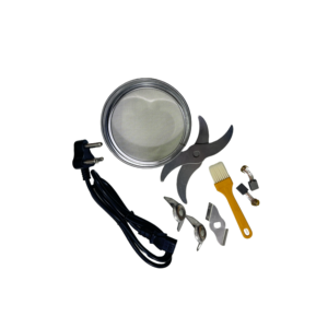 Mini Procesador de Alimentos de Acero Inoxidable, Máquina Eléctrica para Moler de 800W con Tapa con Bloqueo, Uso Doméstico, Alta Eficiencia - Product Image 6