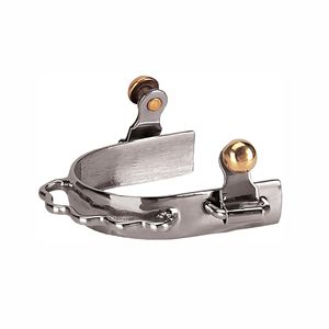 Espuelas para Caballos, Espuelas de Equitación Western, Espuelas de Vaquero de Acero Inoxidable, Espuelas Ecuestres Ajustables, Espuelas Duraderas para Montar a Caballo - Product Image 1