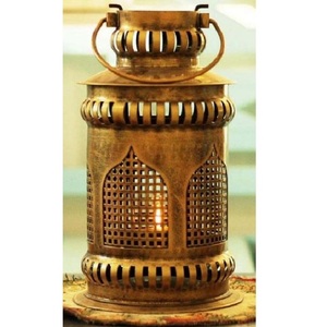 2026 Latest Design <b>Gold</b> Moroccan Eco-Friendly Durable Custom Material <b>Lantern</b> Garden Hanging Candle Holder Wedding Home Party - Product Image 2