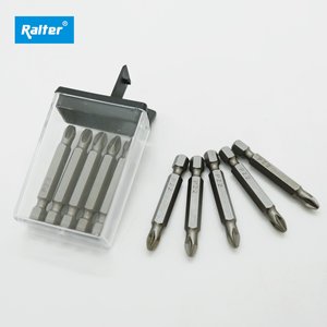Juego de puntas de destornillador Ralter Pozidriv PZ2 con acabado arenado y Tic-Tac, 10 piezas - Product Image 1