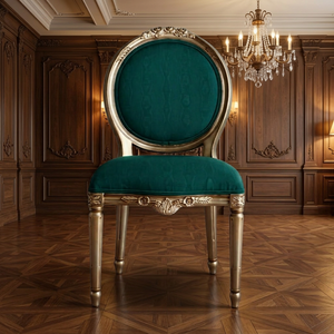 Juego de Sofás de Diseño Royal, Estructura de Madera de Teca Sólida, Tapicería Tradicional Acolchada, Espuma de Alta Densidad, Muebles para Sala de Estar - Product Image 4