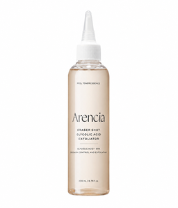 Exfoliante Líquido con Ácido Glicólico Arencia Eraser Shot 200ml, Blanqueador Corporal, AHA, Cuidado de Poros y Piel Muerta - Product Image 1