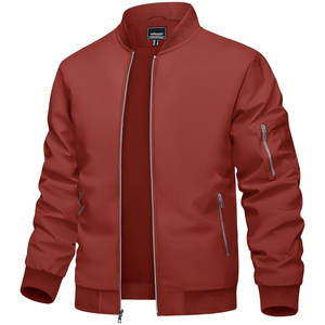 Blouson bomber doublé polaire pour homme, matière 310 GSM, personnalisable OEM, ajustement parfait, prix direct usine, faible MOQ, livraison mondiale - Product Image 1