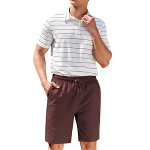 Shorts de sport recyclés personnalisés pour hommes, séchage rapide, respirants, écologiques, vente en gros, shorts d'entraînement en polyester - Product Image 2