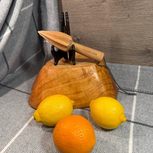 Wooden Manual Lemon <b>Reamer</b> Juicer Dishwasher Safe Kitchen Accessory - Product Image 1