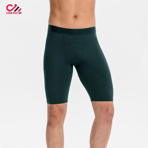 High Quality Custom Logo Compression <b>Gymnastics</b> <b>Shorts</b> Performance-Focused Casual Solid Pattern Clothing for Gym Wear - Product Image 5