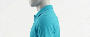 Men's <b>Turquoise</b> Polo <b>Shirt</b> Short Sleeve Turn-down Collar Regular Fit Solid Color All Seasons - Product Image 6
