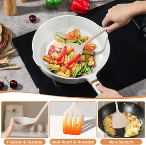Ensemble d'ustensiles antiadhésifs haute performance pour la cuisine quotidienne avec une distribution de chaleur fiable - Product Image 4
