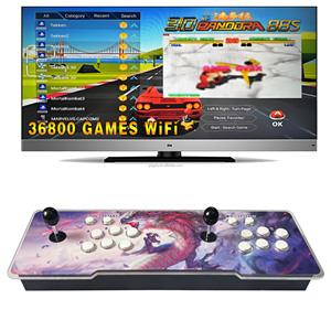 Console de jeu vidéo rétro de haute qualité <span class=keywords><strong>PSP</strong></span> Pandora 3D 36800 en 1 avec joystick de jeu <span class=keywords><strong>d</strong></span>'arcade, prise en charge FC/GBC/MD, multijoueur, 64 Go - Product Image 1