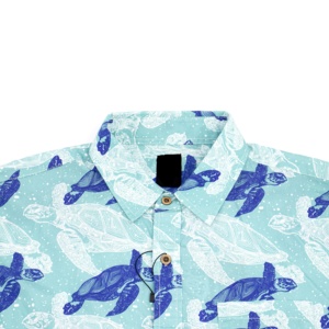 Chemise à manches courtes personnalisée en 3D, prix d'usine en gros, impression par sublimation, polos - Product Image 2