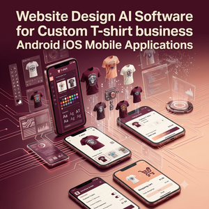 Logiciel d'IA pour la conception de sites web pour les entreprises de t-shirts personnalisés, applications mobiles Android iOS, plugin WordPress Shopify, logiciel CRM IA - Product Image 2