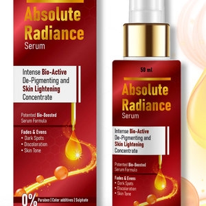 Suero Absolute Radiance con Fórmula Hidratante para una Piel Suave y Cuidado Facial Diario, Suministro al por Mayor - Product Image 3