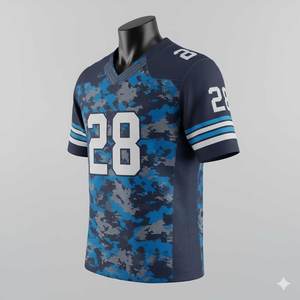 Camisetas de fútbol americano, Pakistán. Diseña tu propia camiseta de fútbol americano personalizada. Ropa de equipo de manga corta. - Product Image 1