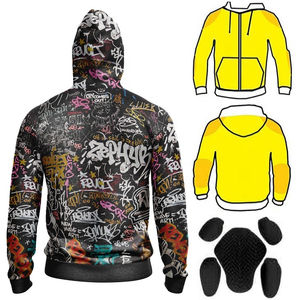 Sudadera con Capucha de Motocross Personalizada para Motociclistas, Fabricada en Poliéster, Construcción Duradera, Sensación Flexible, Transpirable, Cálida, de Secado Rápido, Tallas Grandes para Hombre - Product Image 6