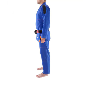 Conjunto de Uniforme de Jiu Jitsu de 2 Piezas Cómodo para Hombre y Mujer, Ropa Deportiva de Color Sólido para Interiores, para Adultos y Niños, Ropa Elástica para Artes Marciales - Product Image 3