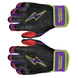 Gants d'entraînement en cuir SINEWY blancs et orange, rembourrés, fermeture auto-agrippante, unisexes, pour adultes, sport et fitness - Product Image 3
