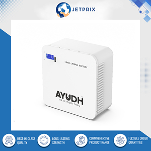 Batterie LiFePO4 48V 100Ah à montage mural, système de stockage d'énergie au phosphate de fer et de lithium, performances excellentes, provenance Inde - Product Image 2