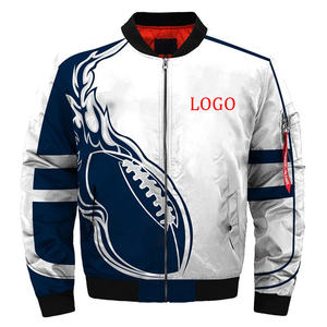 Livraison gratuite, nouvelle veste bomber de l'équipe de football américain Bengals, manches longues, vêtements chauds unisexes, vestes d'automne et d'hiver - Product Image 2