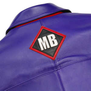 Chaquetas de Cuero Cortas Personalizadas al por Mayor para Hombre, Estilo Retro Vintage, Casual, con Cierre, Bordado con Motivos de Motocicleta, para Invierno - Product Image 5
