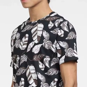 เสื้อยืดคอตตอน 100% สกรีนโลโก้แบรนด์ของคุณเอง ขายส่ง เสื้อยืดผู้ชายเรียบง่าย สไตล์ลำลอง ผู้ผลิตเสื้อยืดขายส่ง - Product Image 6