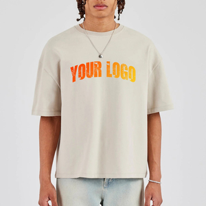 Nouvel Arrivage 2026 T-shirt Homme 100% Coton Confortable Coupe Classique Logo Personnalisé Sérigraphié Tenue Décontractée d'Été Tricoté Formel - Product Image 1