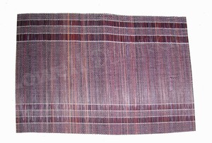 Brown <b>Rectangle</b> Bamboo kora Dyed Cora Fiber Handmade Table MatEco-Friendly Reusable Durable Patterned Dining <b>Placemat</b> Home Kitc - Product Image 2