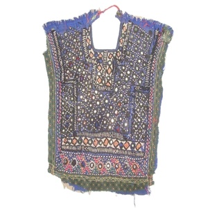 Vintage Islamic Clothing Patch with Mirror Work Embroidery Applique Women Cotton Floral <b>Summer</b> Wedding Dresses Latest Style - Product Image 1