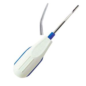 Elevadores de raíz de Venta caliente (ángulo curvo 3mm) mango de plástico elevador de raíz Dental de acero inoxidable elevadores de luxación Dental - Product Image 1