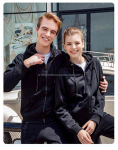 Sweat à capuche d'hiver personnalisé en gros avec logo, sweat à capuche zippé, impression personnalisée en relief, confortable pour l'hiver, sweat à capuche moelleux - Product Image 2