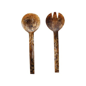 Cuillère en résine colorée faite à la main pour la cuisine, la salle à manger, la cuisson, écologique, de qualité supérieure, design artisanal, décoration artistique, vaisselle. - Product Image 3