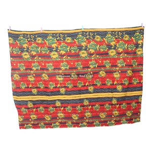 Couvertures Kantha indiennes en gros, jetés de designer faits à la main 100 % coton, jeté lourd réversible indien cousu main en vieux sari - Product Image 2