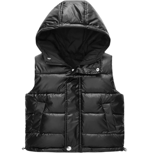 Chaleco acolchado sin mangas multicolor Premium Ropa de invierno de alta calidad - Product Image 4